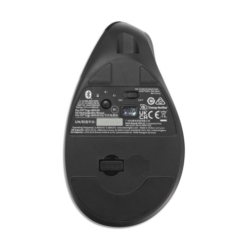 Kensington Pro Fit Ergo MY630 EQ myszka Biuro Po prawej stronie RF Wireless + Bluetooth + USB Type-A 2400 DPI Kensington