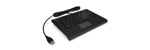 KeySonic ACK-3410 (DE) klawiatura Biuro USB QWERTZ Niemiecki Czarny RAIDSONIC