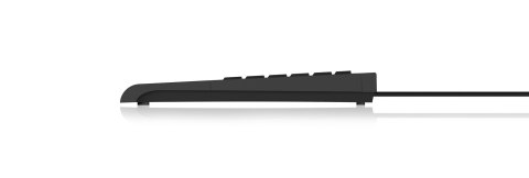 KeySonic ACK-3410 (DE) klawiatura Biuro USB QWERTZ Niemiecki Czarny RAIDSONIC