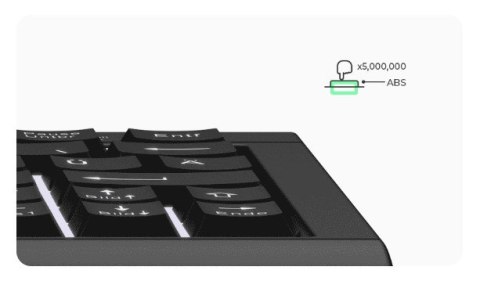 KeySonic KSK-3010ELC (DE) klawiatura Dom USB QWERTZ Niemiecki Czarny KeySonic