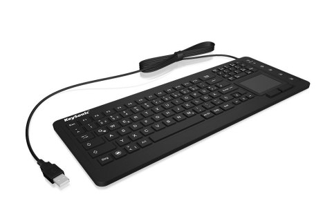 KeySonic KSK-6231 INEL (UK) klawiatura Przemysłowy USB QWERTY British English Czarny RAIDSONIC