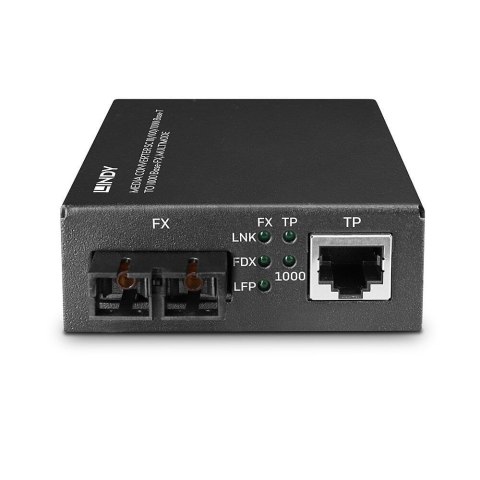 LINDY MediaConverter SC 1000 Base-FX, Multimode LINDY