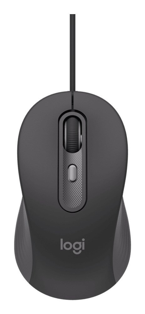 Logitech 920-013343 klawiatura Dołączona myszka Dom/Biuro USB QWERTZ Niemiecki Grafitowy Logitech
