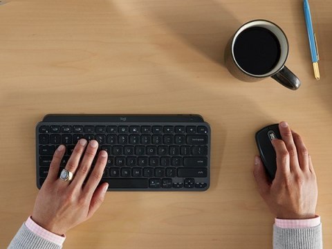 Logitech MX Anywhere 3S for Business myszka Biuro Po prawej stronie RF Wireless + Bluetooth Laser 8000 DPI Logitech