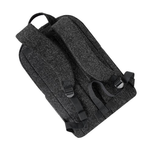 Plecak na laptop 15,6", RIVACASE Anvik, 15L, czarny, z materiału wodoodpornego, kieszenie na tablet 10,5", smartfon, dokumenty,  RivaCase