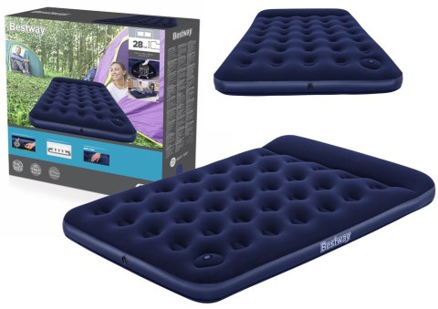Dmuchany Materac Z Pompką 191 x 137 x 28 cm Bestway 67225 BESTWAY