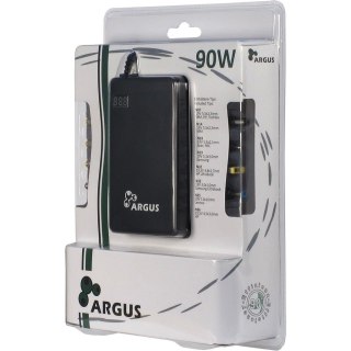 Inter-Tech ARGUS NB-90SA adapter zasilający/ inwentor Wewnętrzna 90 W Czarny Inter-Tech