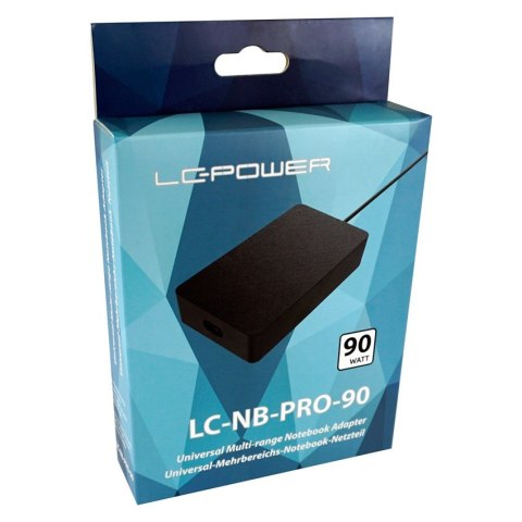 LC-Power LC-NB-PRO-90 adapter zasilający/ inwentor Wewnętrzna 90 W Czarny LC-POWER