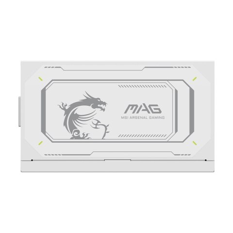MSI MAG A1000GL PCIE5 WHITE moduł zasilaczy 1000 W 24-pin ATX ATX Biały MSI