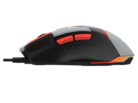 Mysz TRACER GAMEZONE SPECTRA GREY RGB USB TRACER