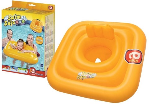 Siedzisko Kółko Do Pływania Dla Najmłodszych Kwadrat Swim Safe Step A 76cm Bestway 32050 BESTWAY
