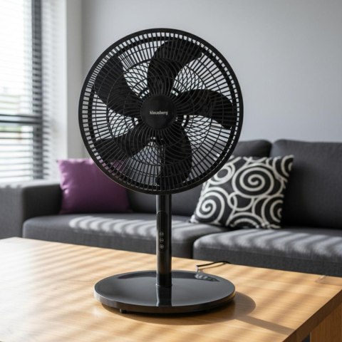Wentylator stojący z pilotem 50w klausberg Klausberg