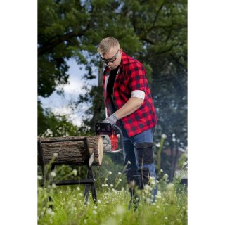 Koszula flanelowa czerwona, rozm.s, 100% bawełna Dedra