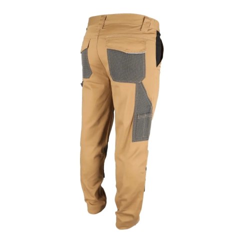 Spodnie ochronne s/48, bawełna+elastan, 270g/m2 Dedra