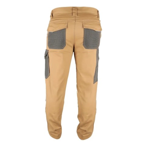 Spodnie ochronne s/48, bawełna+elastan, 270g/m2 Dedra