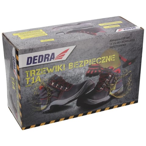 Trzewiki bezpieczne t1a, skórzane, rozmiar: 36, kat.s1p src Dedra