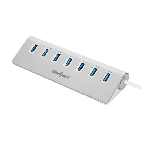 HUB (rozdzielacz) USB 3.0 7 portowy Rebel Rebel