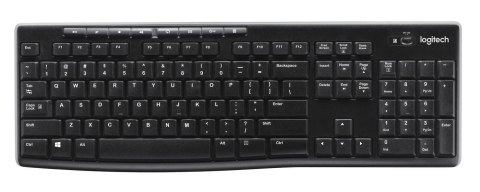 Klawiatura bezprzewodowa Logitech K270 RF Wireless QWERTZ Niemiecki Czarny Logitech