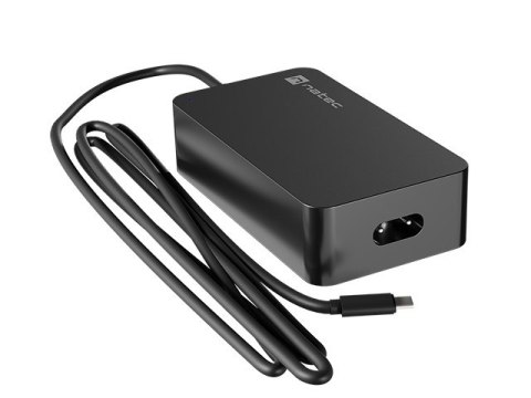 NATEC ZASILACZ ŁADOWARKA GRAYLING GAN USB-C 65W DO LAPTOPÓW, TABLETÓW, TELEFONÓW NATEC