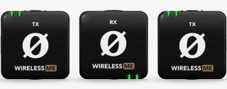 RODE Wireless ME Dual - kompaktowy bezprzewodowy system mikrofonowy z dwoma nadajnikami do nagrywania dwukanałowego RODE