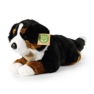 Rappa - Pluszowa realistyczna maskotka Berneński Pies Pasterski leżący 34 cm Eco-Friendly Rappa