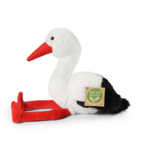 Rappa - Pluszowa realistyczna maskotka Bocian 20 cm Eco-Friendly Rappa
