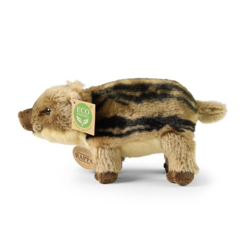 Rappa - Pluszowa realistyczna maskotka Młody Dzik 21 cm Eco-Friendly Rappa