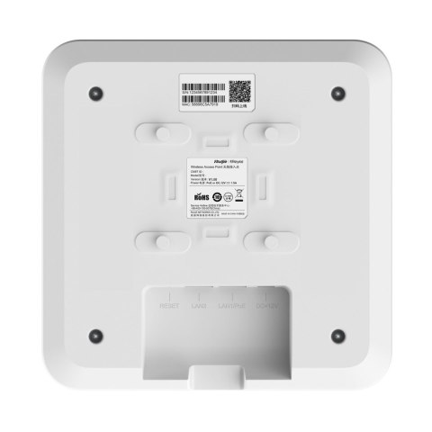 Ruijie Reyee RG-RAP2200(F) | Punkt dostępowy | Wi-Fi 5, 1267Mbps, 2x RJ45 100Mb/s, 48 klientów, montaż na suficie Ruijie