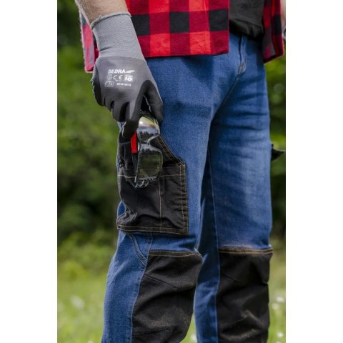Spodnie jeans rozm.xxl, denim 280g/m2 Dedra