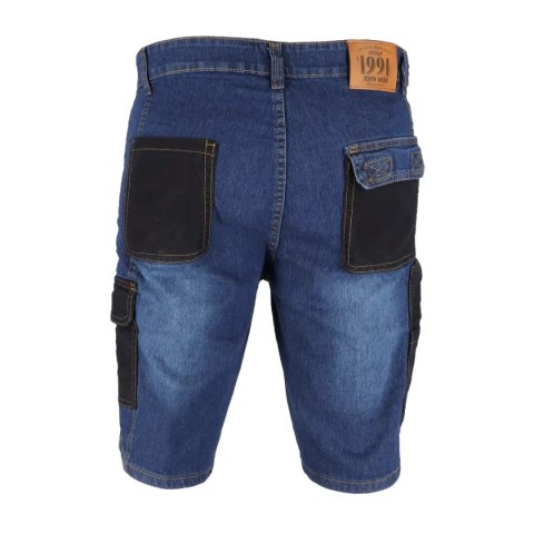 Szorty jeans rozm.xxl, denim 280g/m2 Dedra