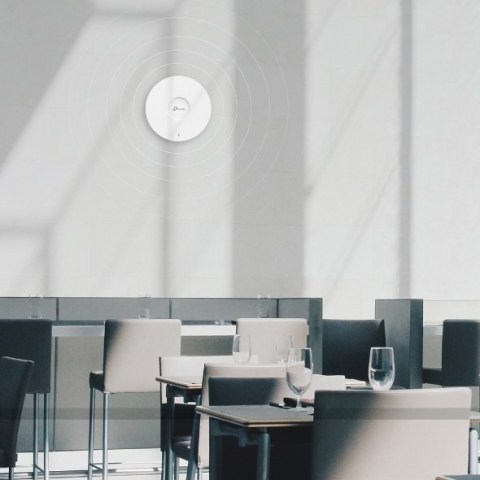 TP-Link Omada EAP670 punkt dostępowy WLAN 5400 Mbit/s Biały Obsługa PoE TP-LINK
