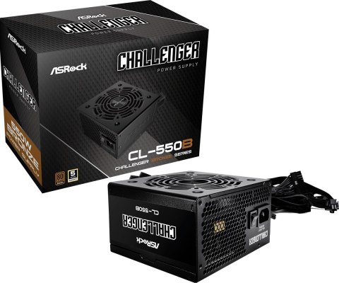 Zasilacz ASRock Challenger Bronze 550W (CL-550B) Asrock