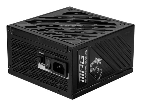 Zasilacz MSI MPG A850GS 850W PCIE5 80+ Gold (306-7ZPFZ11-CE0) MSI
