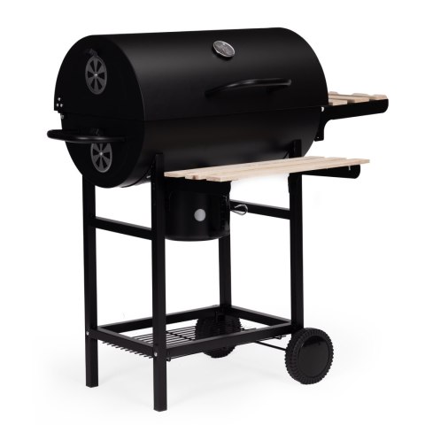 Grill węglowy ogrodowy z pokrywą termometr popielnik drewniane półki MultiGarden MultiGarden