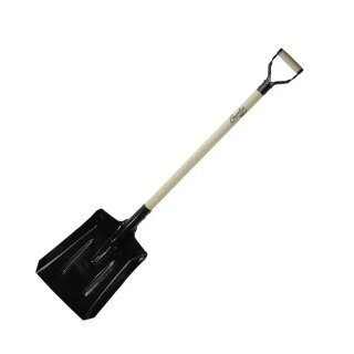 Łopata węglowa iii trzonek drewniany, uchwyt metalowy y Dedra