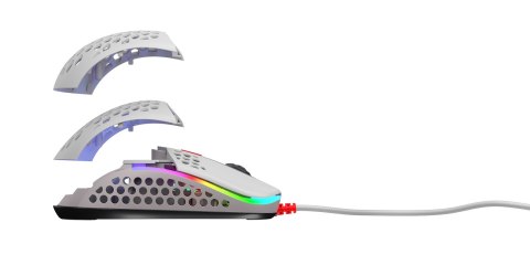 Mysz gamingowa CHERRY XTRFY M42 Retro EDT M42-RGB-RETRO Oburęczna USB Typu-A Optyczny 16000 DPI Cherry