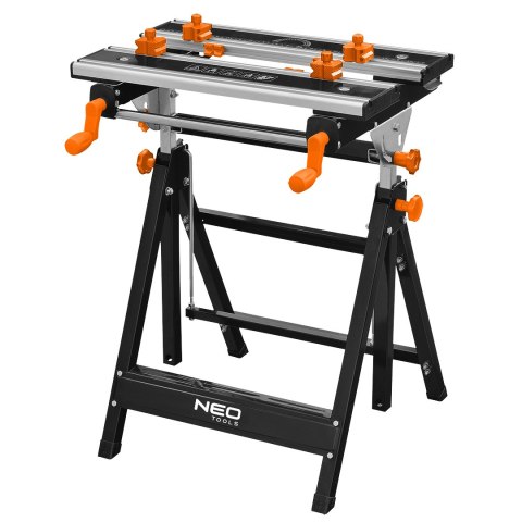 Stół warsztatowy regulowany, aluminiowy 60 x 58 x 77-107 cm NEO TOOLS