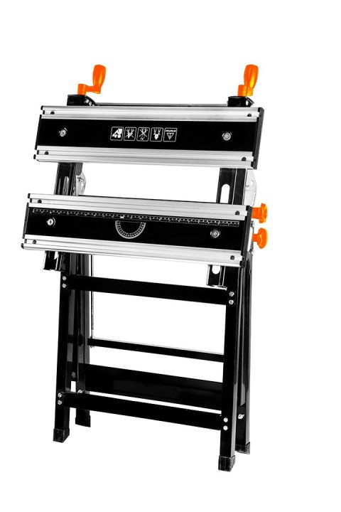 Stół warsztatowy regulowany, aluminiowy 60 x 58 x 77-107 cm NEO TOOLS