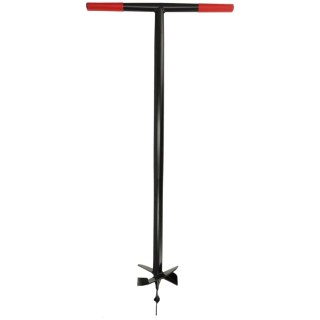 Świder do gleby ręczny ze stali borowej, 150 mm Dedra
