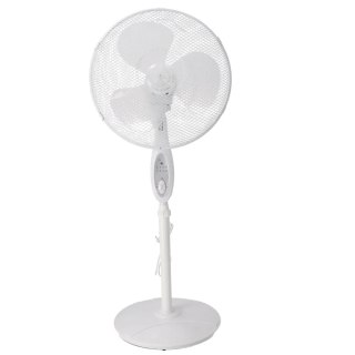 Wentylator stojący 16" z pilotem srebrny Dedra