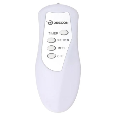 Wentylator stojący 16" z pilotem srebrny Dedra