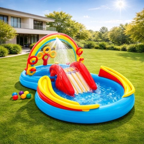 Wodny plac zabaw - tęcza INTEX 57453NP Intex