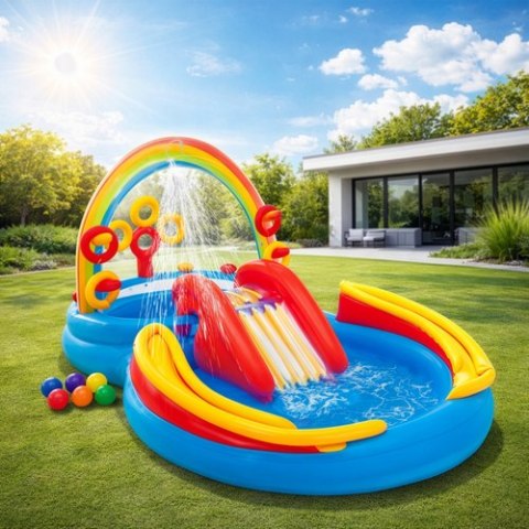 Wodny plac zabaw - tęcza INTEX 57453NP Intex