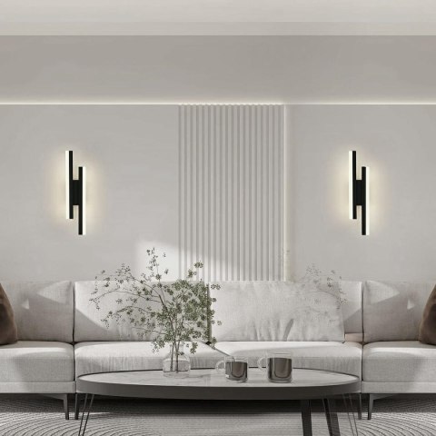 ZD142A Lampa scienna led 9w podójna zimny biały ATL