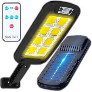 Lampa solarna led latarnia uliczna ogrodowa pilot czujnik ruchu zmierzchu - e846 RTO