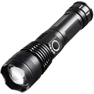 Latarka taktyczna mocna led akumulatorowa survivalowa wojskowa usb 5 trybów - er1264 RTO