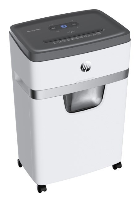 Niszczarka HP ONESHRED 18CC, ścinki, P-4, 18 kart., 25l, jasnoszara Hewlett-Packard