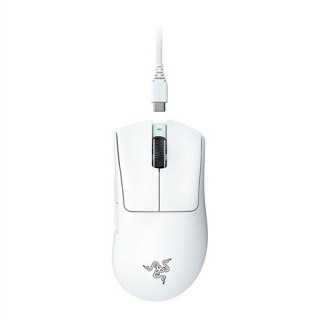 Razer DeathAdder V3 Pro myszka Gaming Po prawej stronie RF Wireless + USB Type-C Optyczny 30000 DPI RAZER