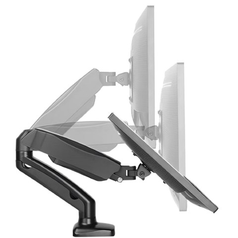 Regulowany uchwyt biurkowy do monitora 17-27" wieszak do tv vesa 75 100 RTO