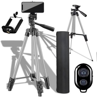 Statyw 4w1 tripod 103cm pilot bluetooth uchwyt na telefon do telefonu RTO